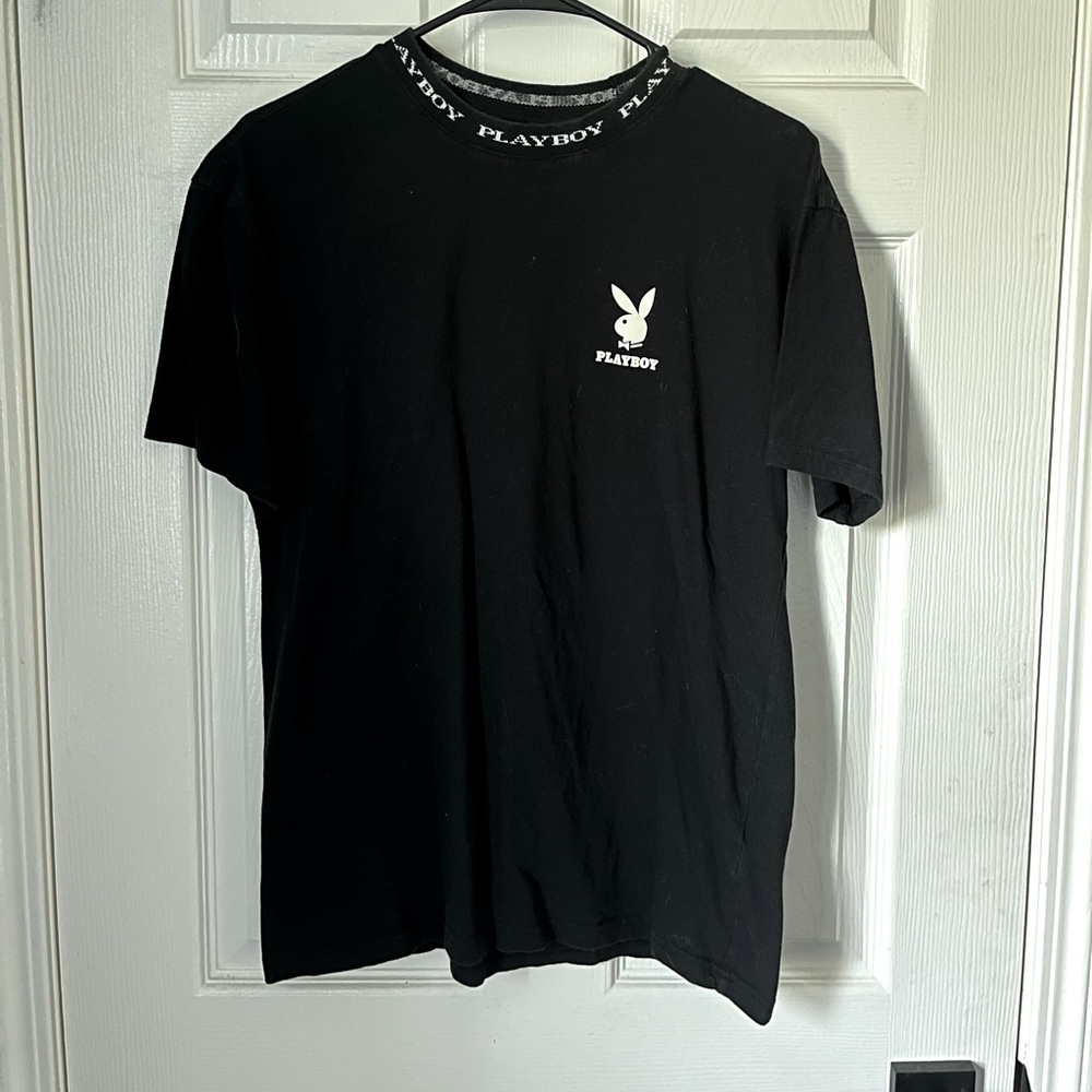Playboy collar t shirt